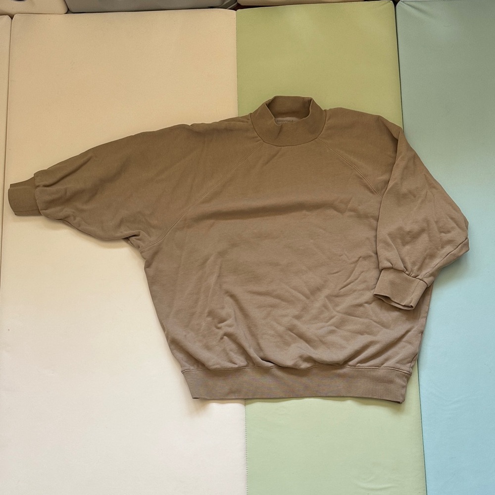 Essentials fear of god women’s Tan Sweater